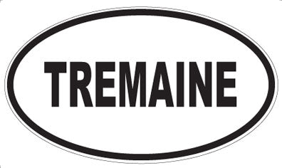 TREMAINE - Oval Magnet