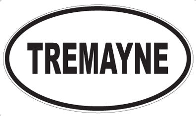 TREMAYNE - Oval Magnet