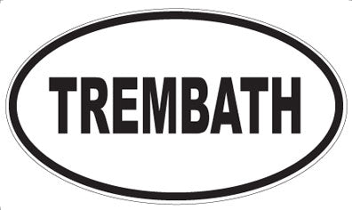 TREMBATH - Oval Sticker