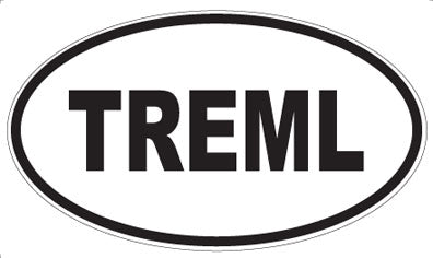TREML - Oval Magnet