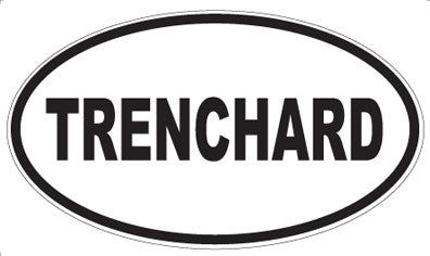 TRENCHARD - Oval Magnet