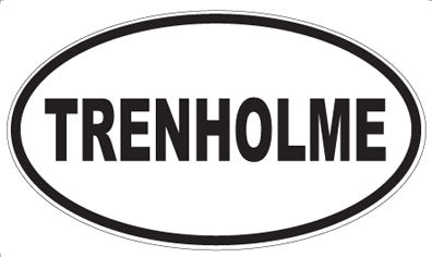 TRENHOLME - Oval Magnet