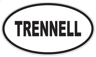 TRENNELL - Oval Magnet