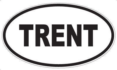 TRENT - Oval Magnet
