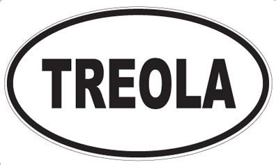 TREOLA - Oval Magnet