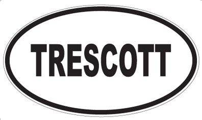 TRESCOTT - Oval Magnet