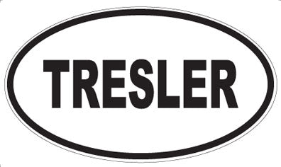 TRESLER - Oval Magnet