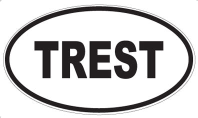 TREST - Oval Magnet
