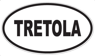 TRETOLA - Oval Magnet