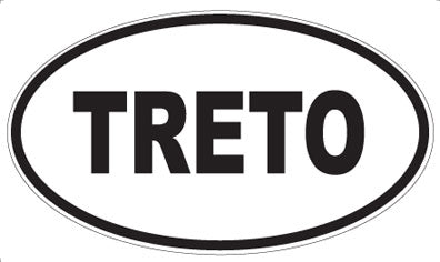 TRETO - Oval Magnet