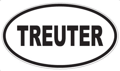 TREUTER - Oval Magnet