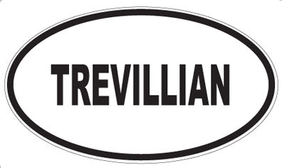 TREVILLIAN - Oval Magnet