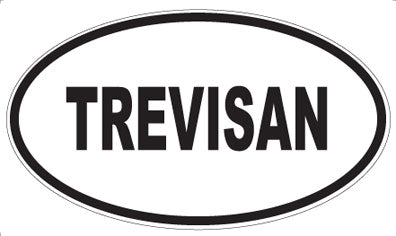 TREVISAN - Oval Sticker