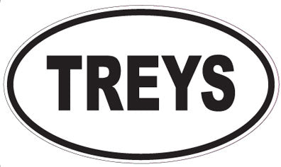 TREYS - Oval Magnet