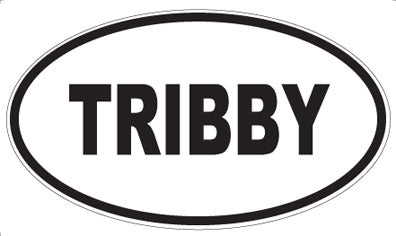 TRIBBY - Oval Magnet