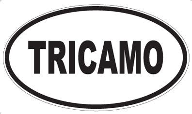 TRICAMO - Oval Magnet