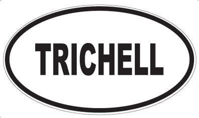 TRICHELL - Oval Magnet