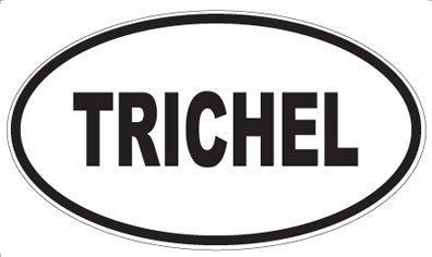 TRICHEL - Oval Magnet