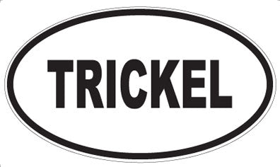 TRICKEL - Oval Magnet