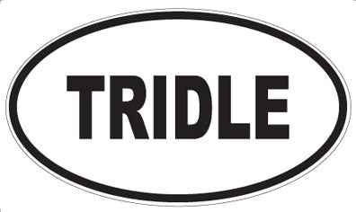 TRIDLE - Oval Magnet