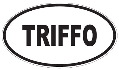 TRIFFO - Oval Magnet