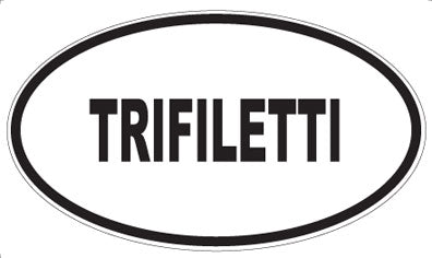 TRIFILETTI - Oval Magnet
