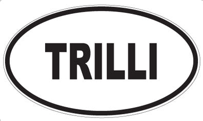 TRILLI - Oval Magnet