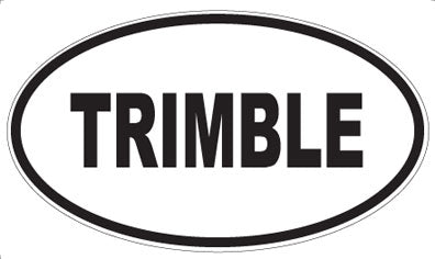 TRIMBLE - Oval Magnet