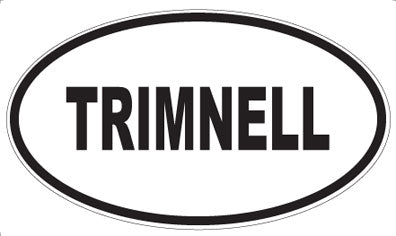 TRIMNELL - Oval Magnet