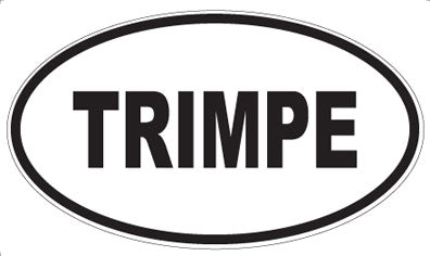 TRIMPE - Oval Magnet