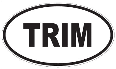 TRIM - Oval Magnet