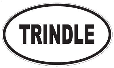 TRINDLE - Oval Magnet