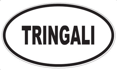 TRINGALI - Oval Magnet