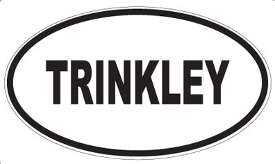 TRINKLEY - Oval Magnet