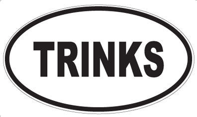 TRINKS - Oval Magnet