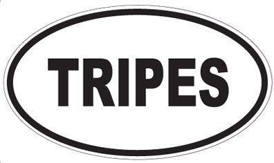 TRIPES - Oval Sticker
