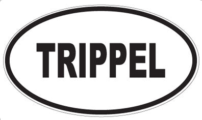 TRIPPEL - Oval Magnet