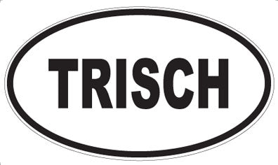 TRISCH - Oval Magnet