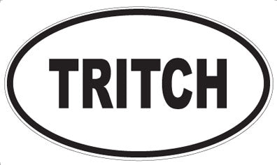 TRITCH - Oval Magnet
