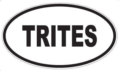 TRITES - Oval Magnet