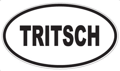 TRITSCH - Oval Magnet