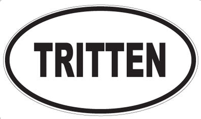 TRITTEN - Oval Magnet