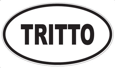 TRITTO - Oval Magnet