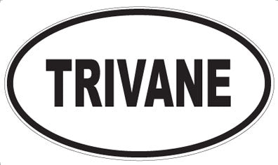 TRIVANE - Oval Magnet