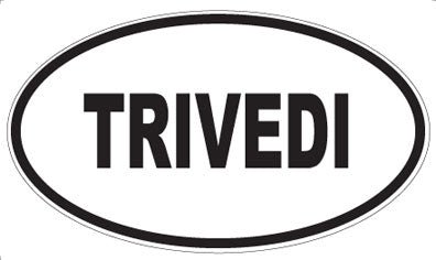 TRIVEDI - Oval Magnet