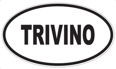 TRIVINO - Oval Magnet