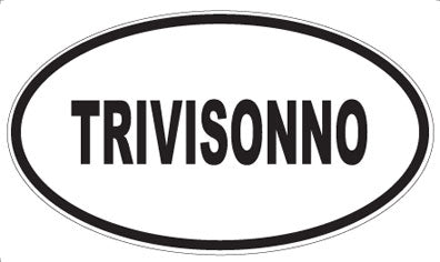 TRIVISONNO - Oval Magnet