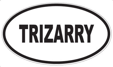 TRIZARRY - Oval Magnet