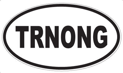 TRNONG - Oval Magnet