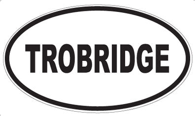 TROBRIDGE - Oval Magnet